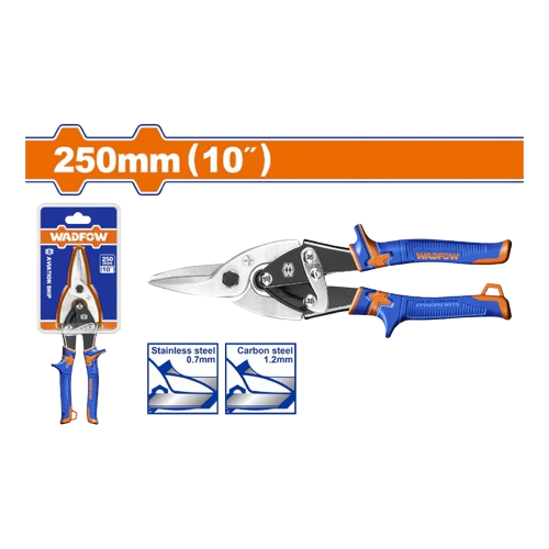 Tijera de aviación Larga WADFOW De 250 mm (10")