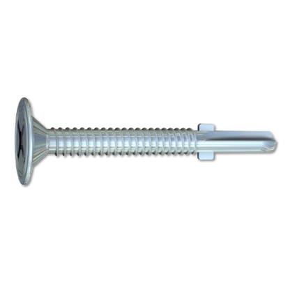 Tornillo 10x1-7/16" punta de broca con aleta