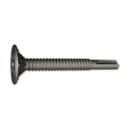 Tornillo 8x1-1/4” punta de broca (lámina cementicia)