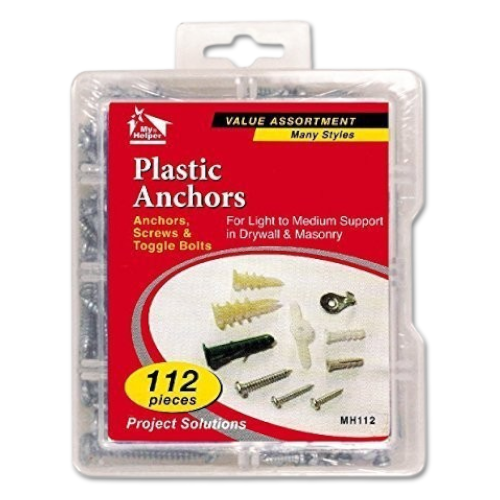 Kit My Helper Anclaje y Tornillos de 112 piezas